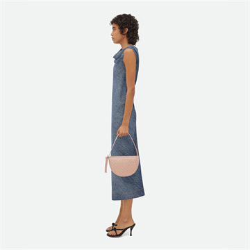 bottega veneta sunrise intreccio leather shoulder bag #763747